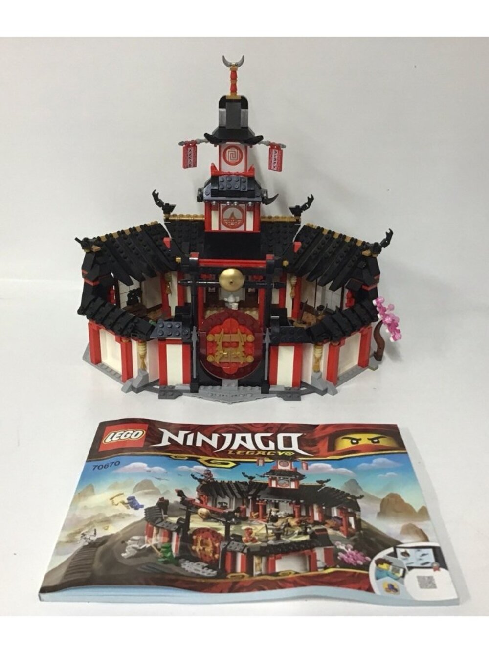 LEGO NINJAGO Legacy Monastery of Spinjitzu 70670 In 2019 Used Retired